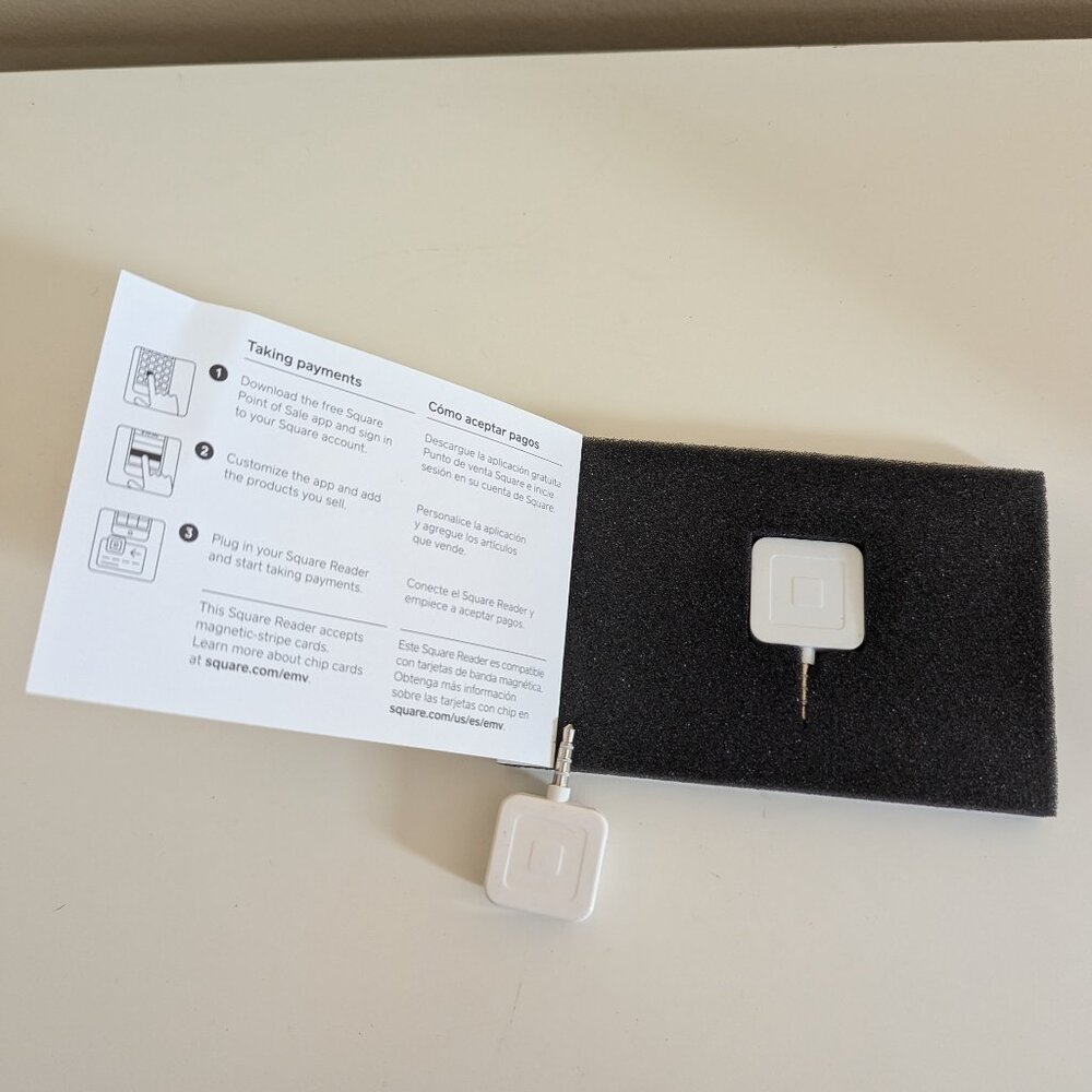 Two Square Readers for POS